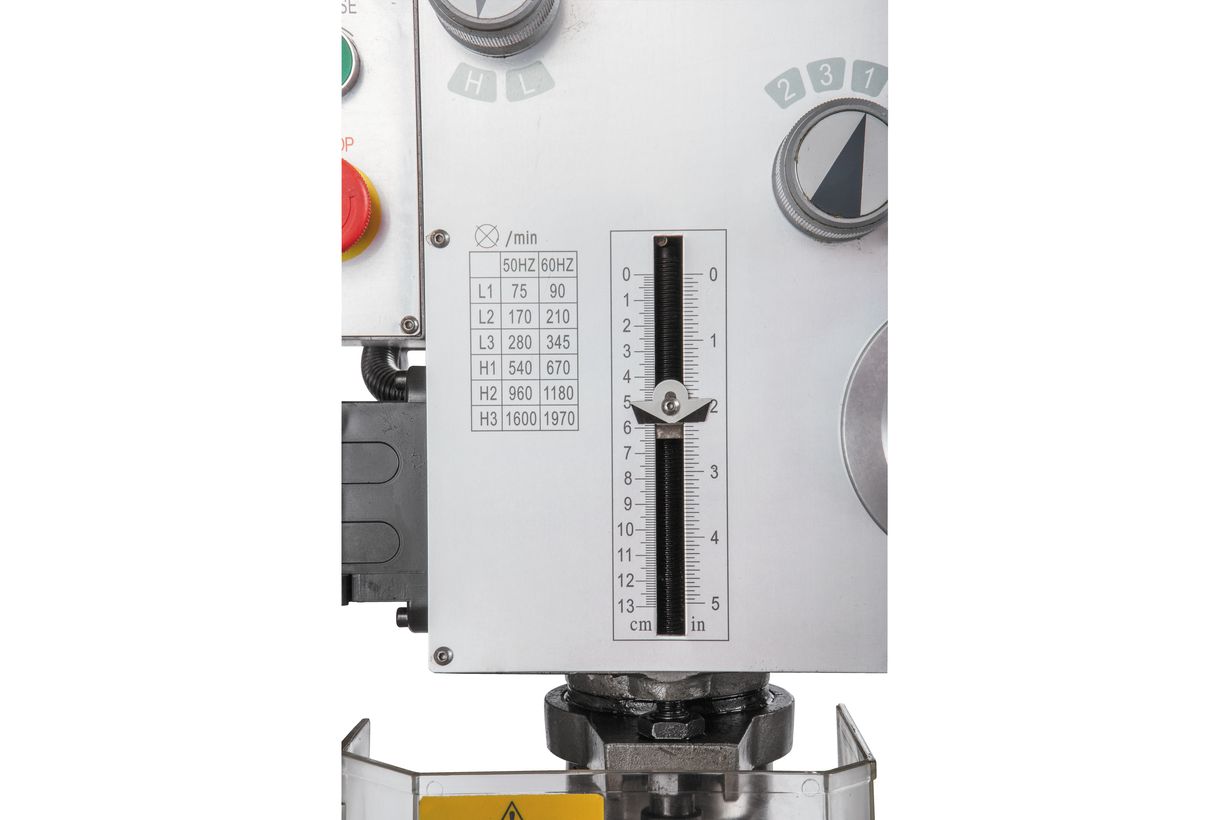 JET JGHD-32PF Редукторный сверлильный станок с автоматической подачей пиноли шпинделя 400В