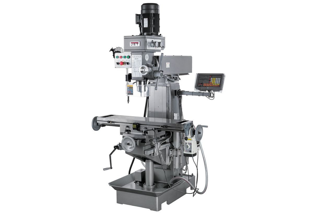 JET JMD-939GV DRO Универсальный фрезерный станок